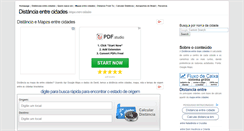 Desktop Screenshot of entrecidadesdistancia.com.br