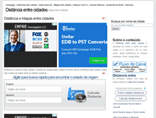 Tablet Screenshot of entrecidadesdistancia.com.br